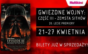 Zajmij najlepsze miejsce na filmie „Gwiezdne wojny: Część III - Zemsta Sithów. 20-lecie”!