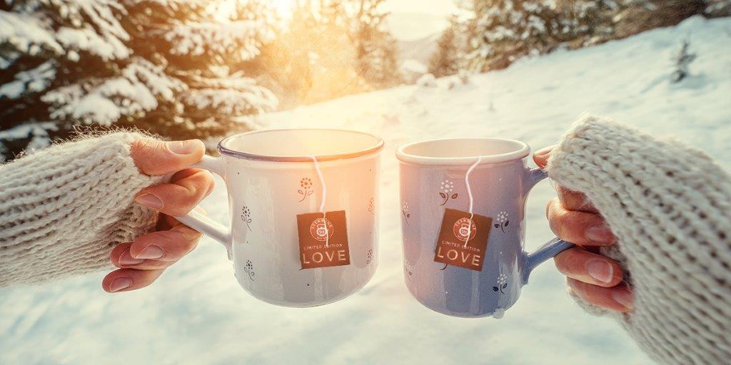 TEEKANNE Polska, rozgrzewające napoje, herbatka owocowa love 