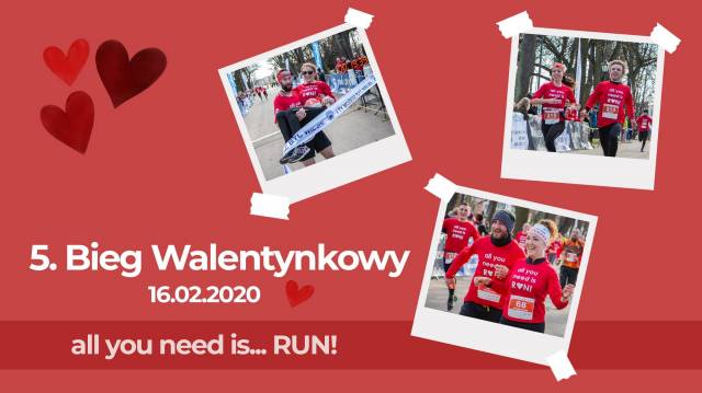 5. Bieg Walentynkowy, Park jordana, Kraków