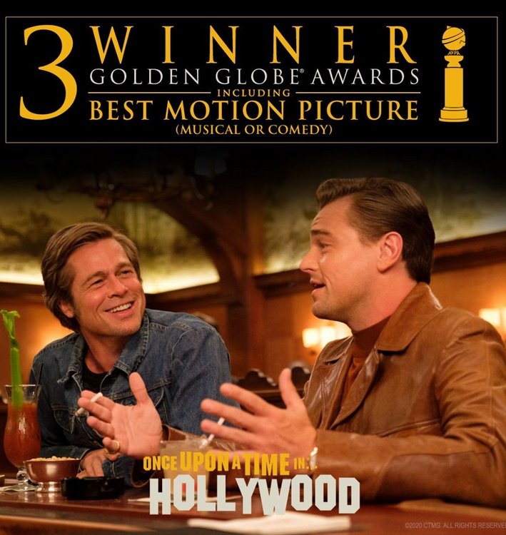 Złote Globy 2020, Pewnego razu… w Hollywood
