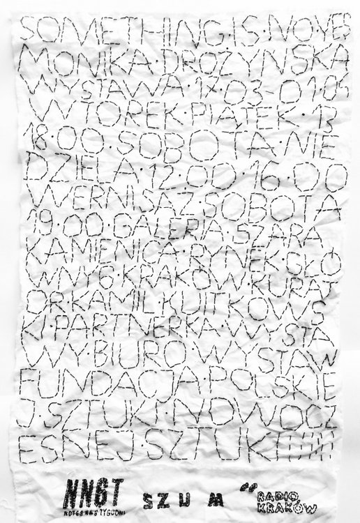 Monika Drożyńska, Galeria Szara Kamienica, wystawa