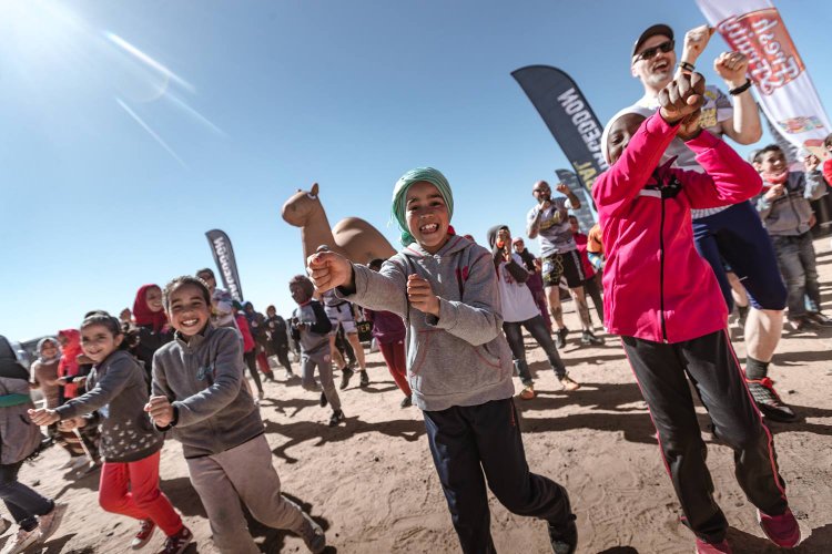 Runmageddon Kids, Sahara, Maroko