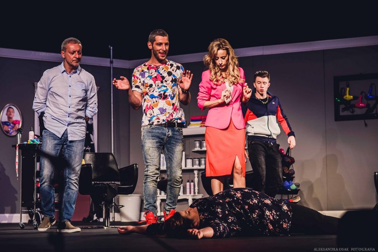 Szalone nożyczki, teatr, kijów centrum, kraków