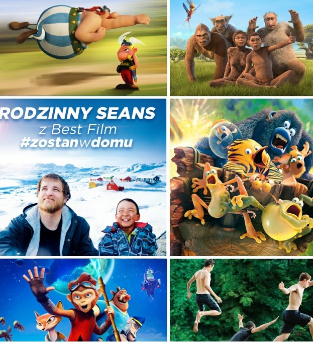 #zostańwdomu, rodzinnie, best film