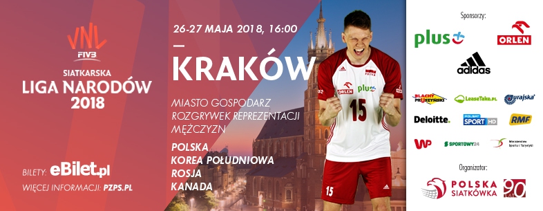 siatkarska liga narodów, kraków arena