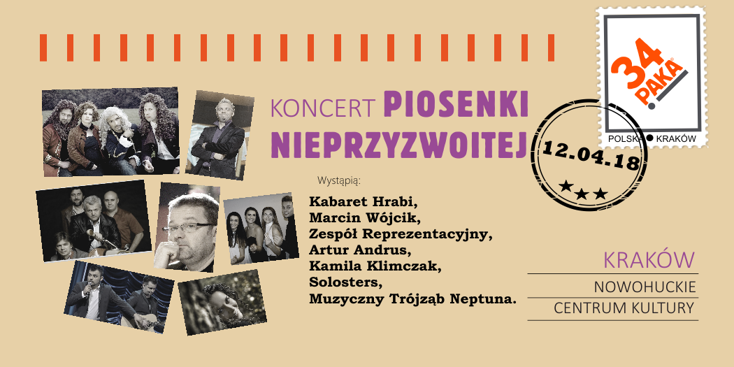 34 paka koncert piosenki nieprzyzwoitej