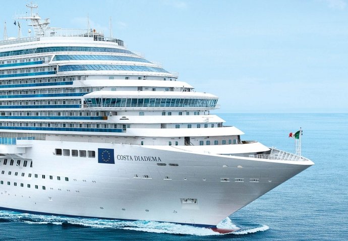 Costa Diadema, Morze Śródziemne