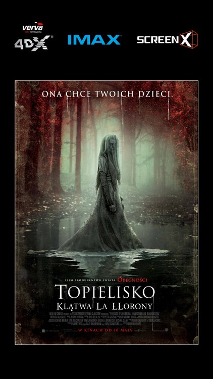 Topielisko: Klątwa LLorony, Cinema City
