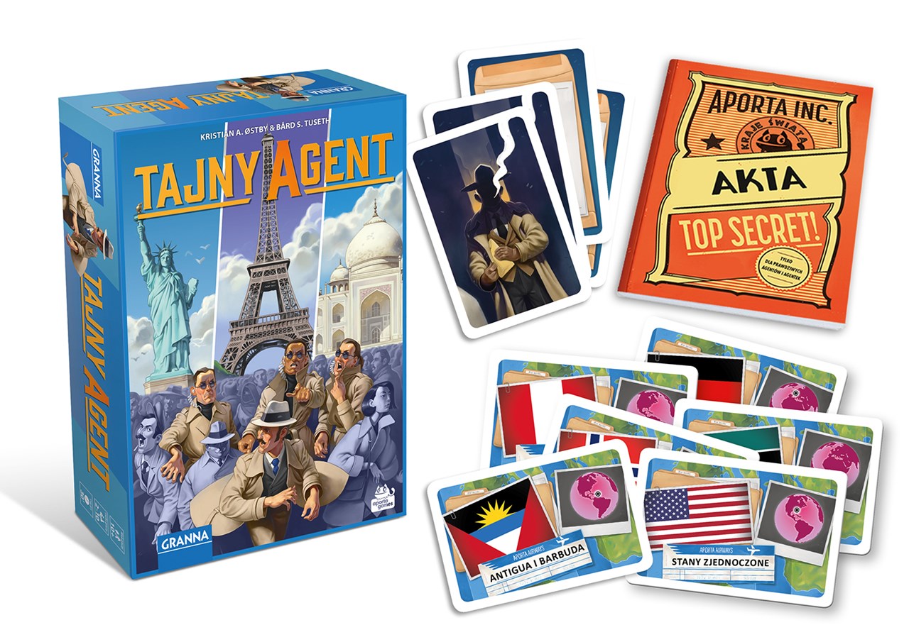 tajny agent, gra, granna