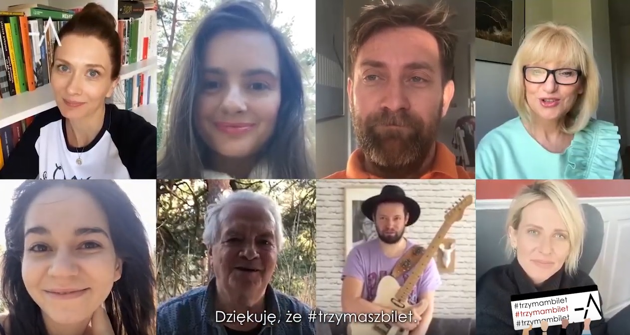 trzymam bilet, akcja adria art