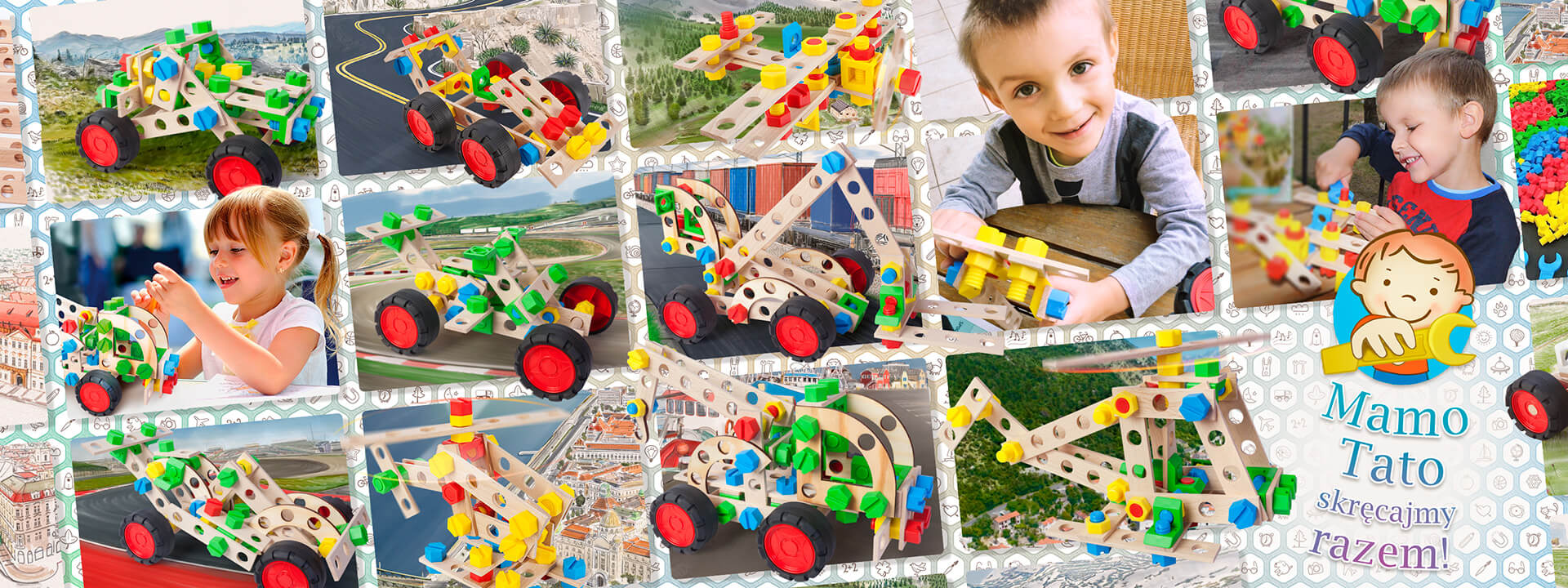 mały konstruktor junior, zabawka, alexander