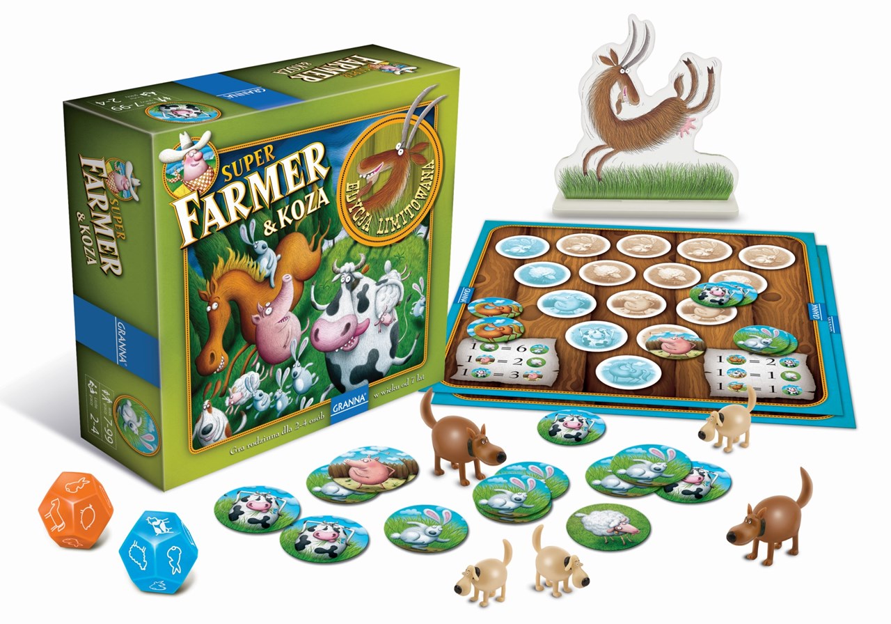 Superfarmer & koza, gra, granna