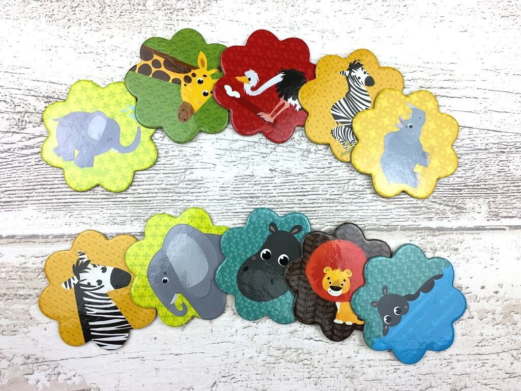 memory afryka, edgard, gra dla dzieci