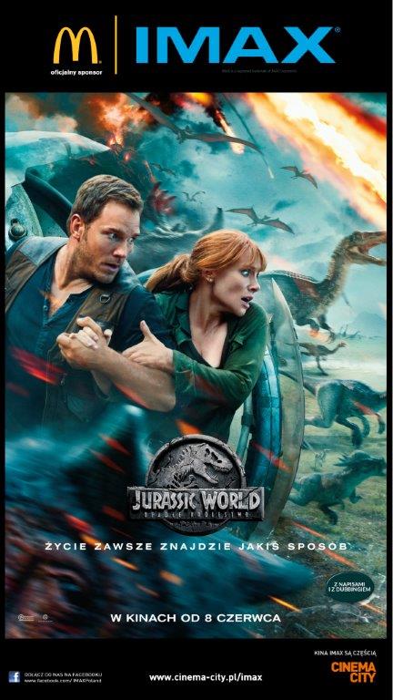 Jurassic World: Upadłe królestwo, cinema city
