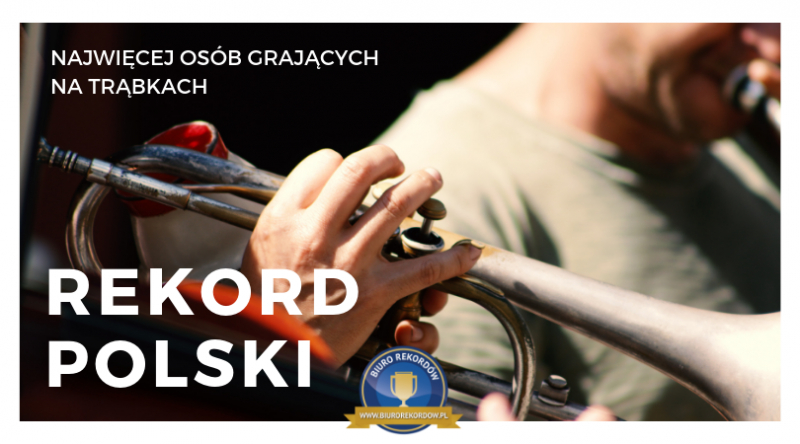 Trąbki Wielkie, rekord, trąbki