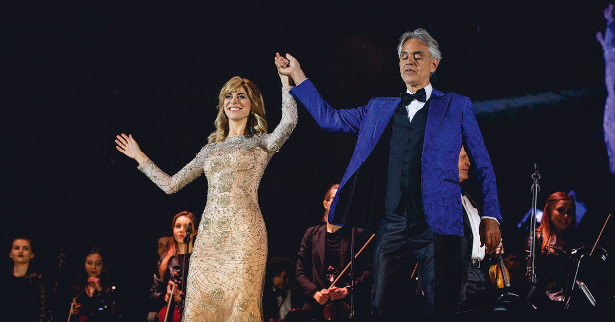 andrea bocelli, duety