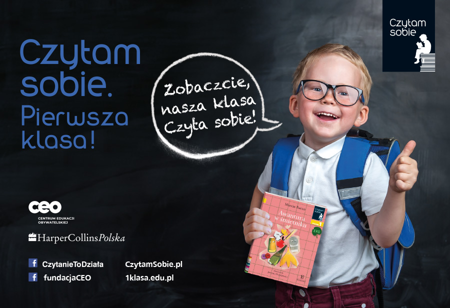 czytam sobie, pierwsza klasa, akcja edukacyjna