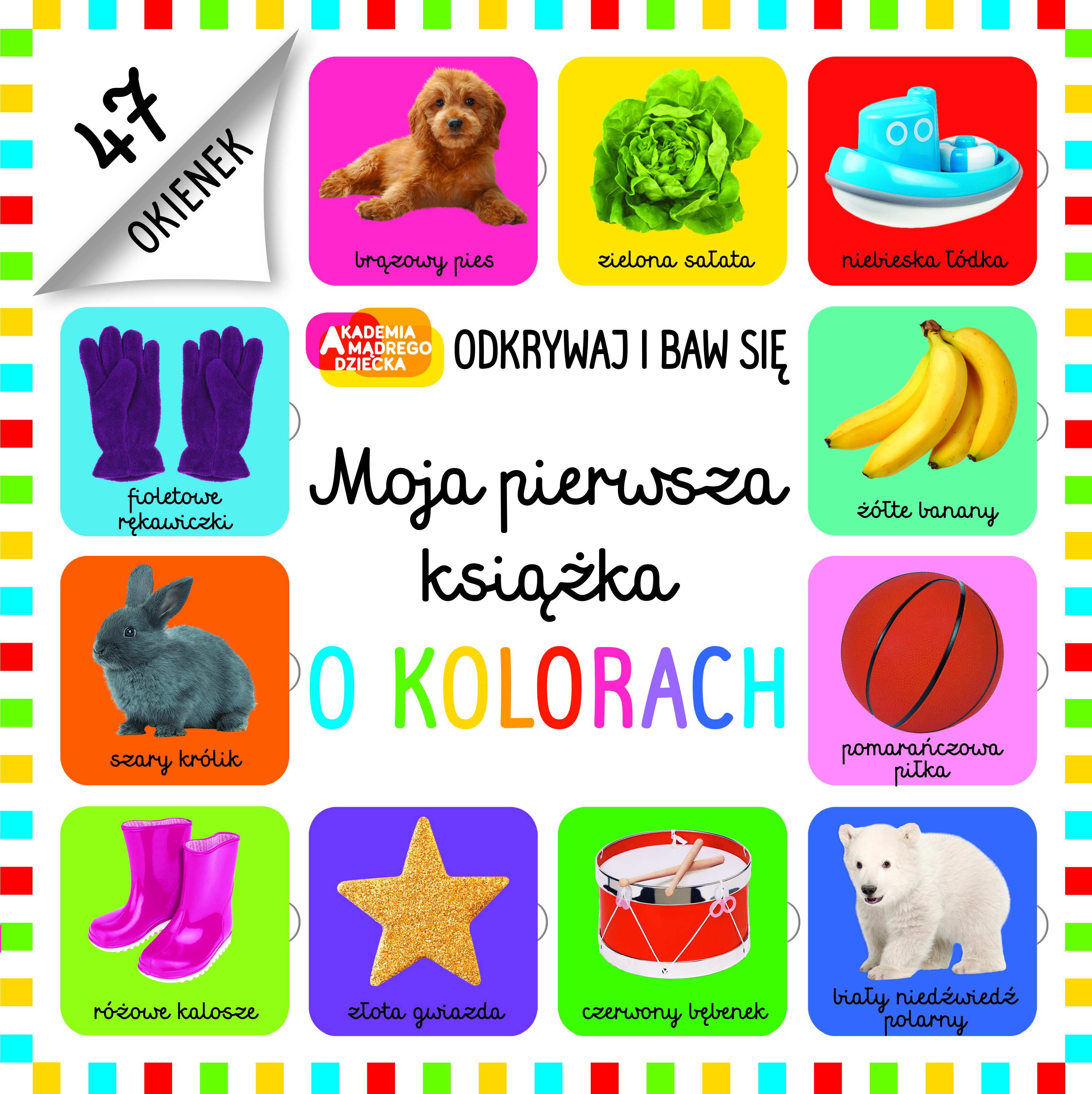 moja pierwsza książka o kolorach, harper collins, egmont