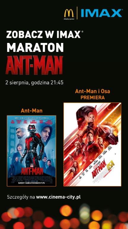 ant man i osa, maraton Cinema City