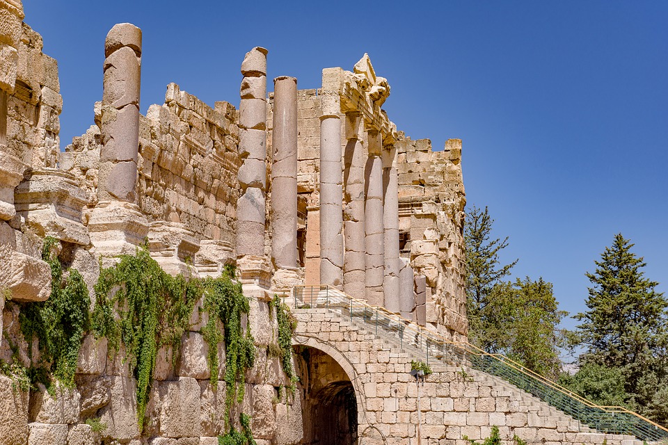 Liban, Baalbek, Byblos, Bejrut