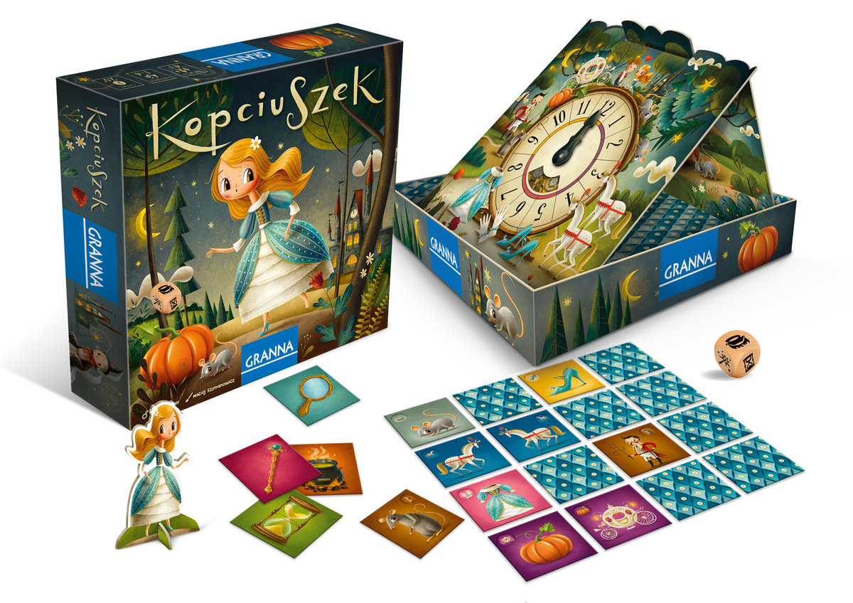 Kopciuszek gra rodzinna Granna