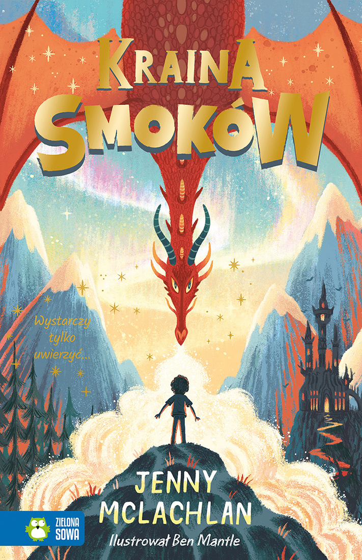 Kraina smoków książka Wydawnictwo Zielona Sowa