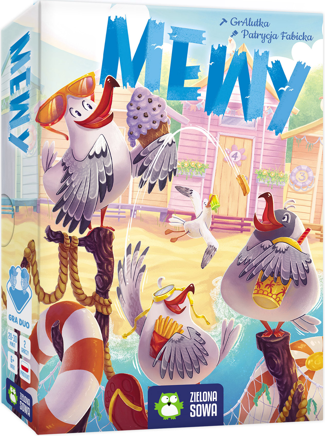 Mewy gra Zielona Sowa