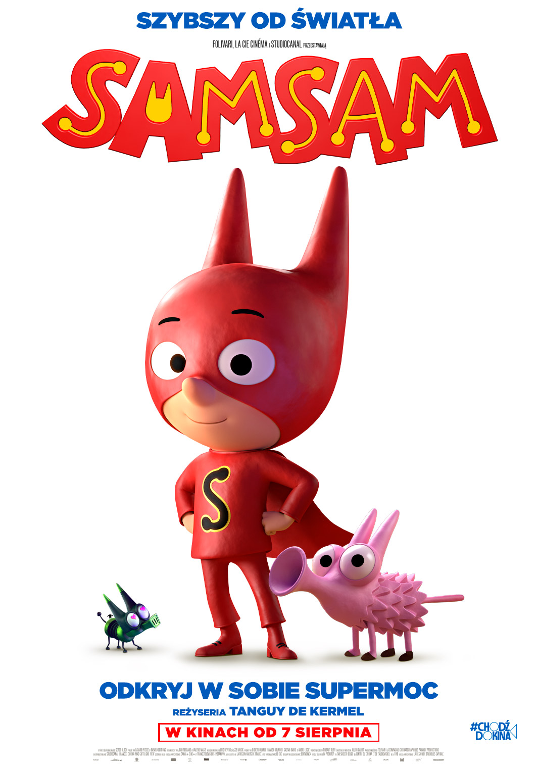 Samsam animacja kino film sierpień 2020