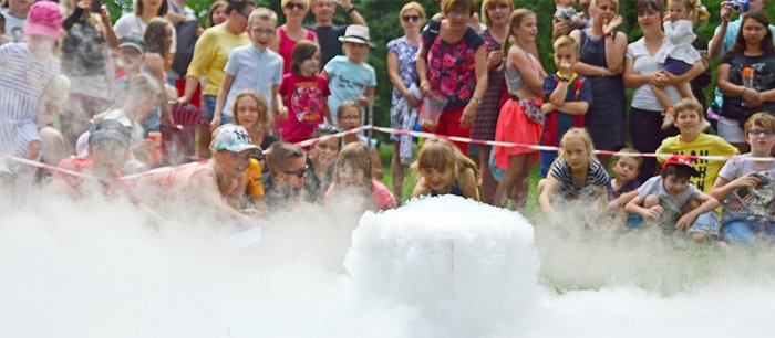 MIM Kraków, ogród doświadczeń, sierpień