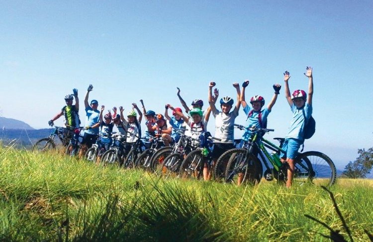 Beskidy, rowery, Brenna