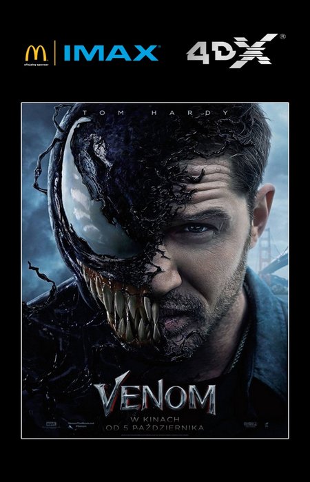 Venom Cinema City, Imax, Skoda 4DX