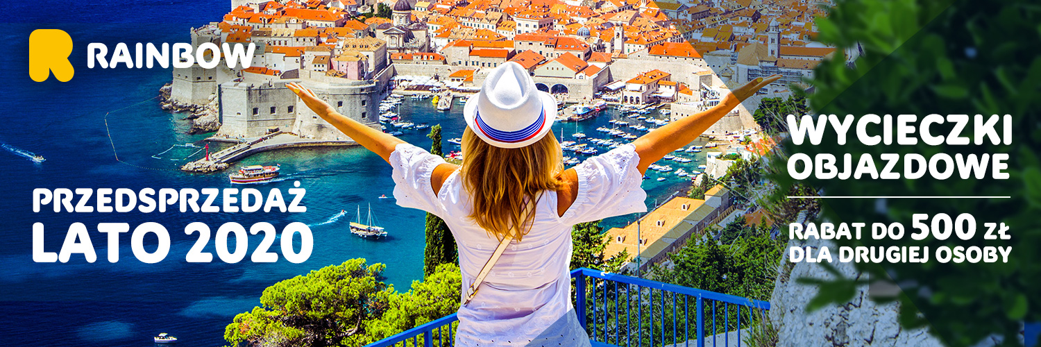 Rainbow, wycieczki 7+7, przedsprzedaż