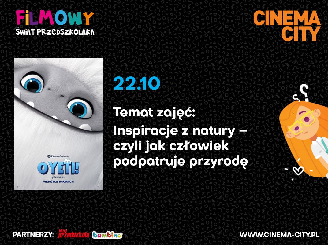 Filmowy Świat Przedszkolaka, Cinema City