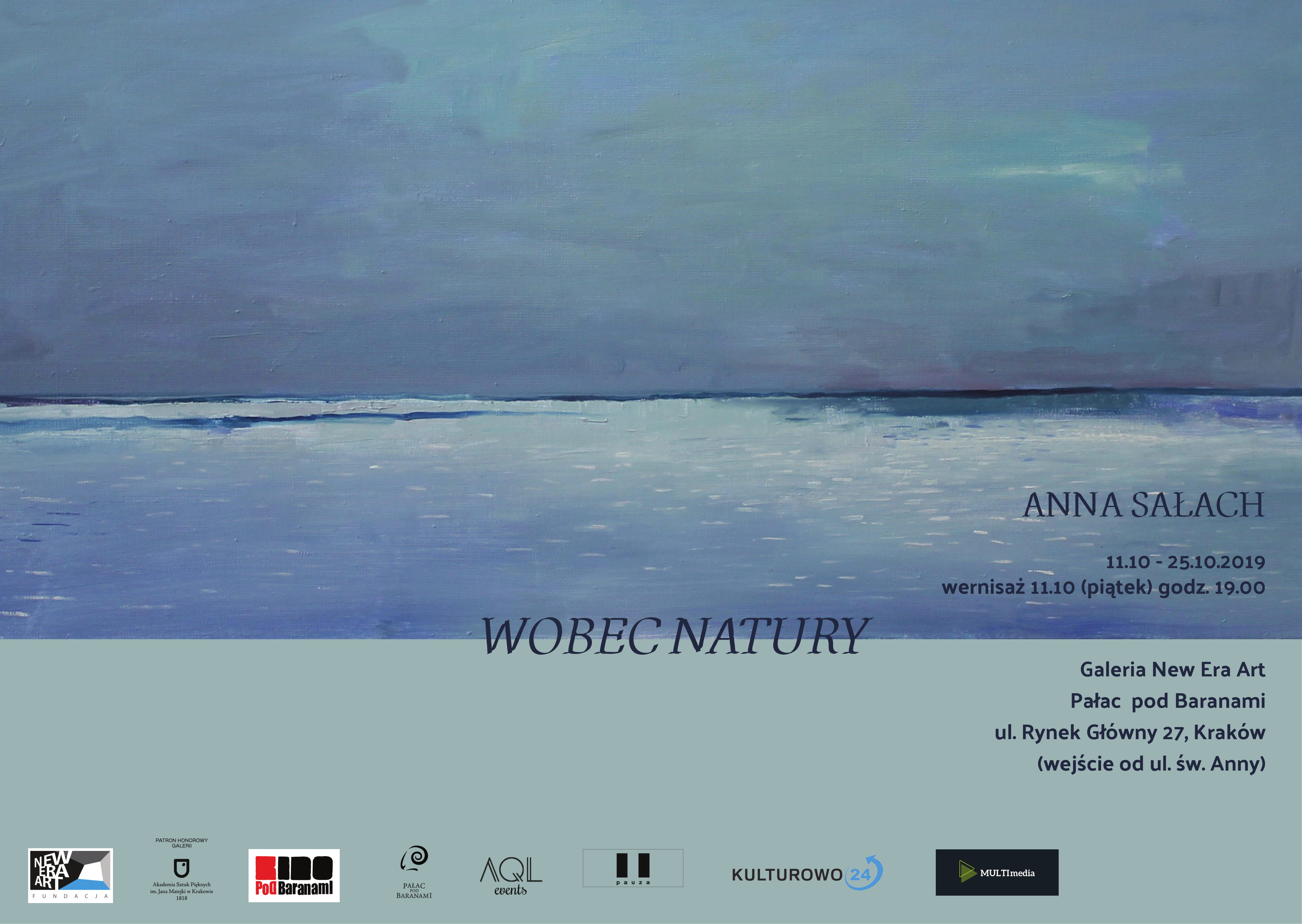 Anna Sałach, Pałac pod Baranami, wystawa