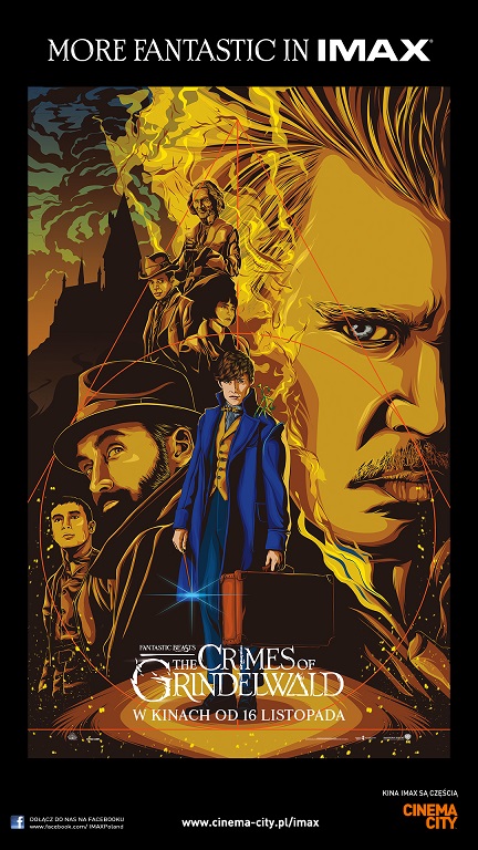 Fantastyczne Zwierzęta: Zbrodnie Grindelwalda, Cinema City, Imax, Skoda 4DX