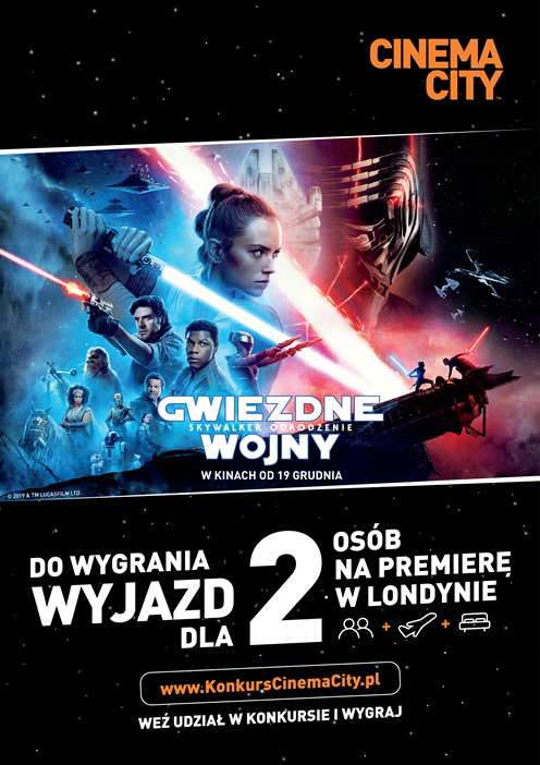 Gwiezdne wojny Odrodzenie, konkurs, Cinema City