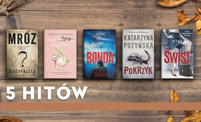 książki, hity, jesień, listopad