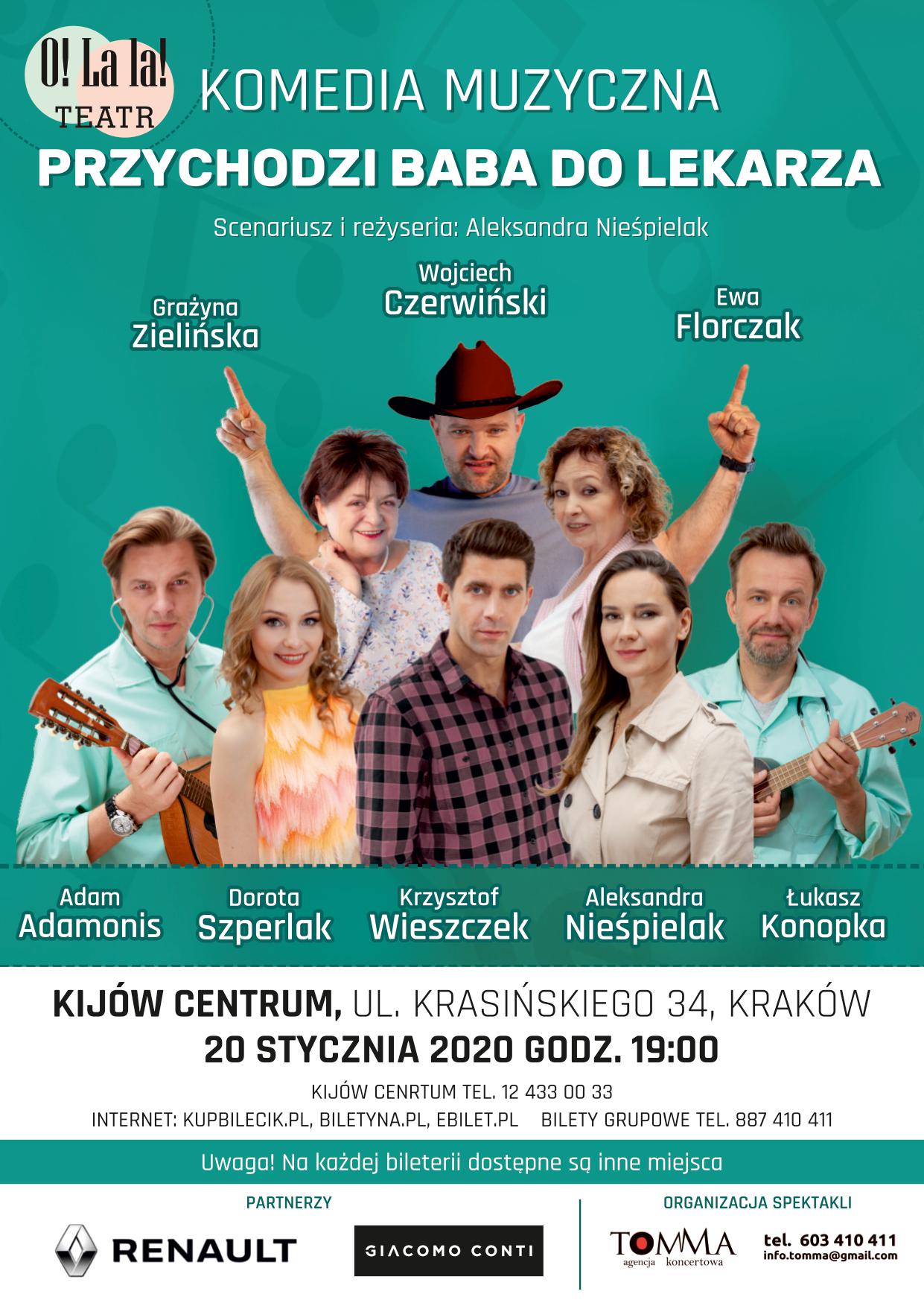 Przychodzi baba do lekarza, Kino Kijów, teatr